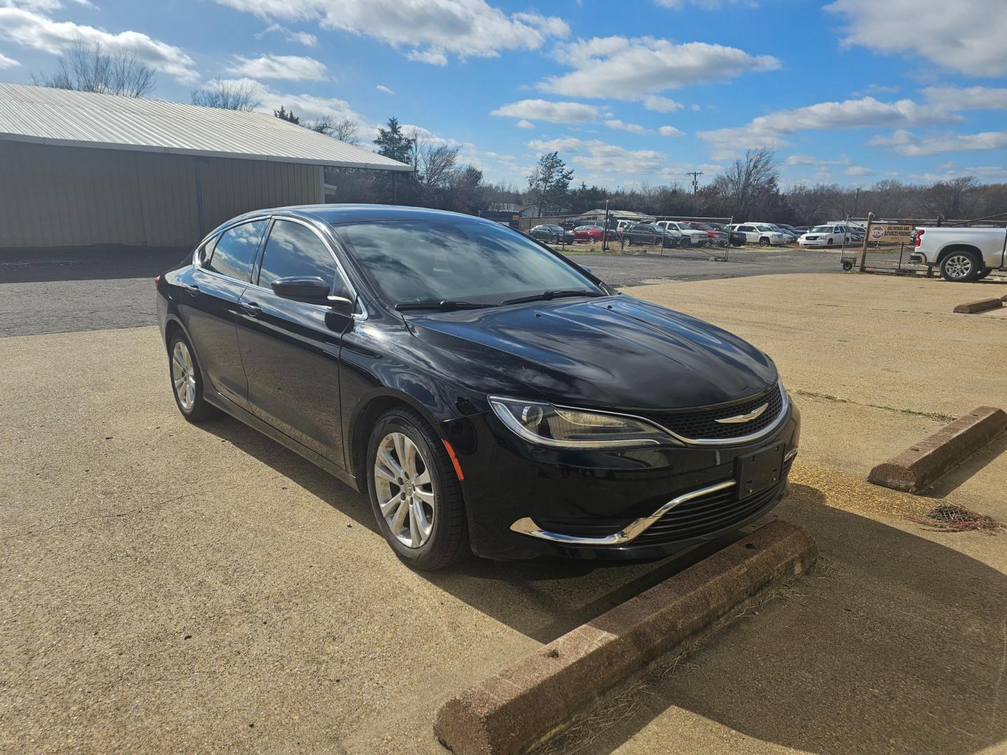 2016 BLACK Chrysler 200 Limited (1C3CCCAG7GN) with an 3.6L V6 DOHC 24V FFV engine, 9A transmission, located at 533 S Seven Points BLVD, Seven Points, TX, 75143, (430) 255-4030, 32.313999, -96.209351 - Photo#1